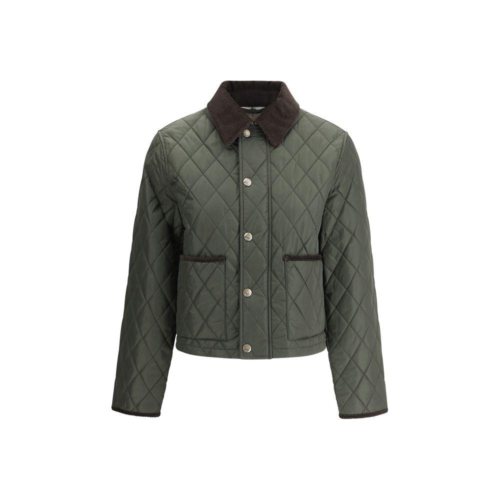 Burberry Quilts Jacket Burberry Dark Slate Gray