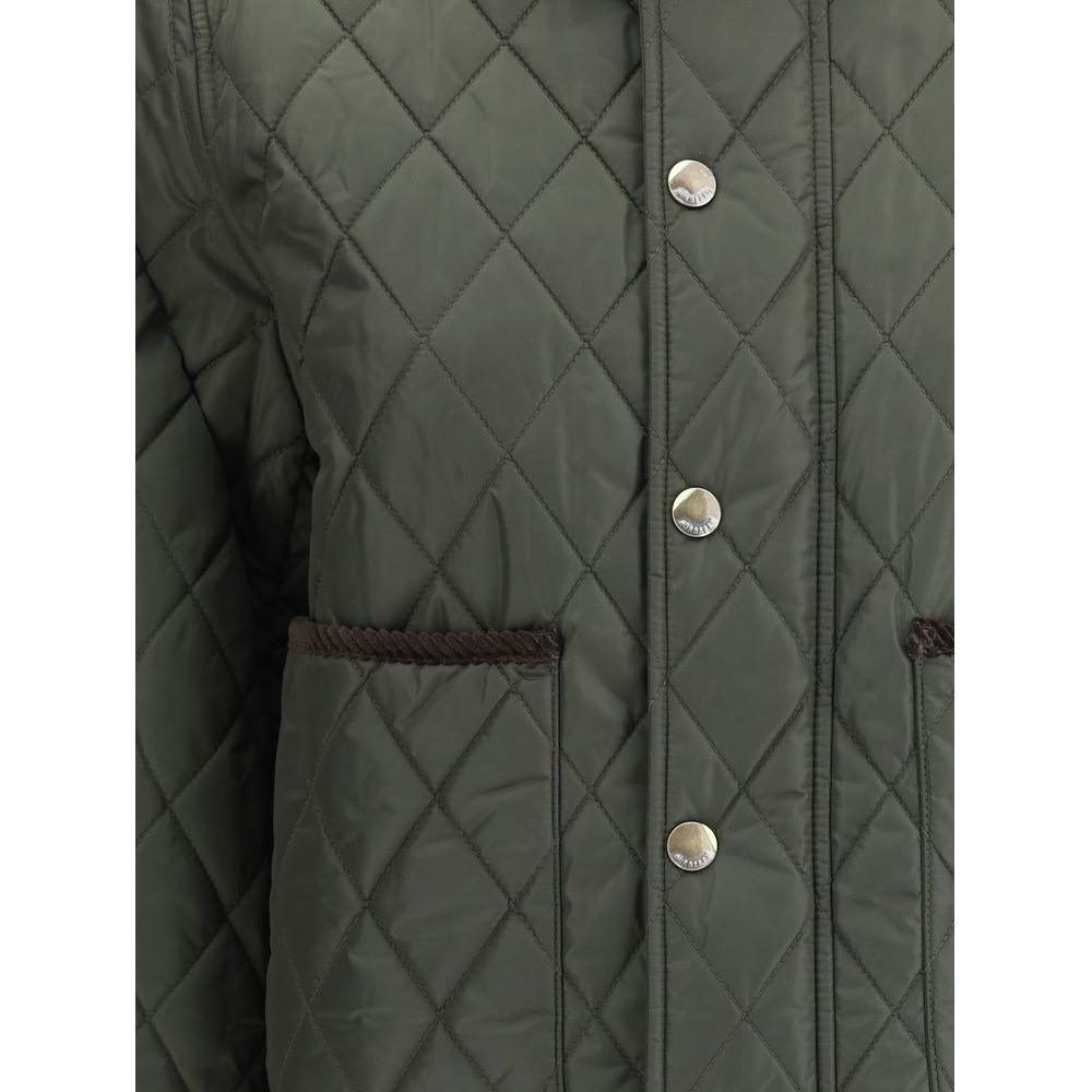 Burberry Quilts Jacket Burberry Dark Slate Gray