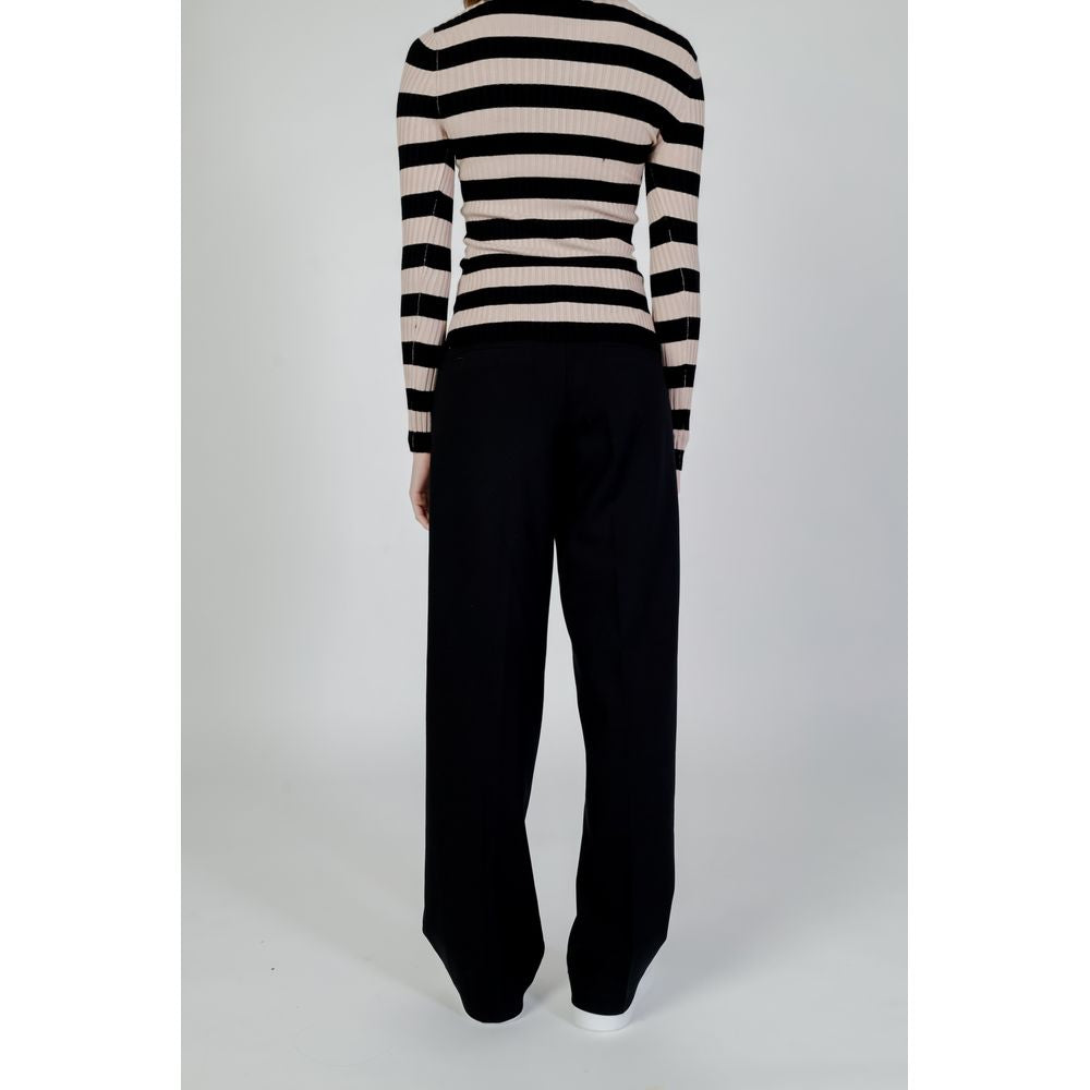 Street One Black Viscose Jeans & Pant Street One Gray