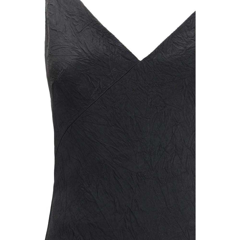 Alexander McQueen Cracked finish Long Dress Alexander McQueen Dark Slate Gray