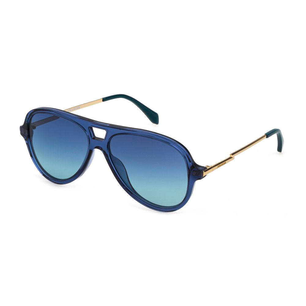 Zadig & Voltaire Blue Acetate Sunglasses Zadig & Voltaire Slate Gray