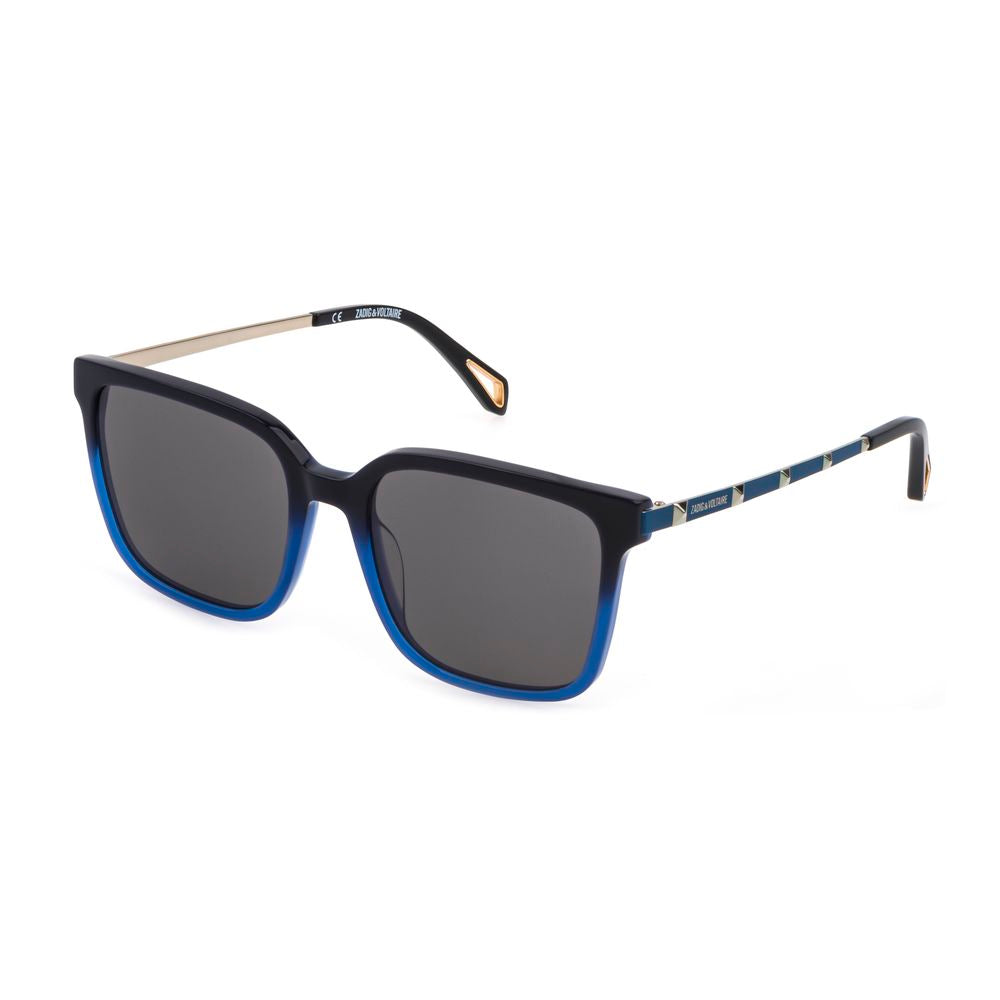 Zadig & Voltaire Blue Acetate Sunglasses Zadig & Voltaire Dim Gray