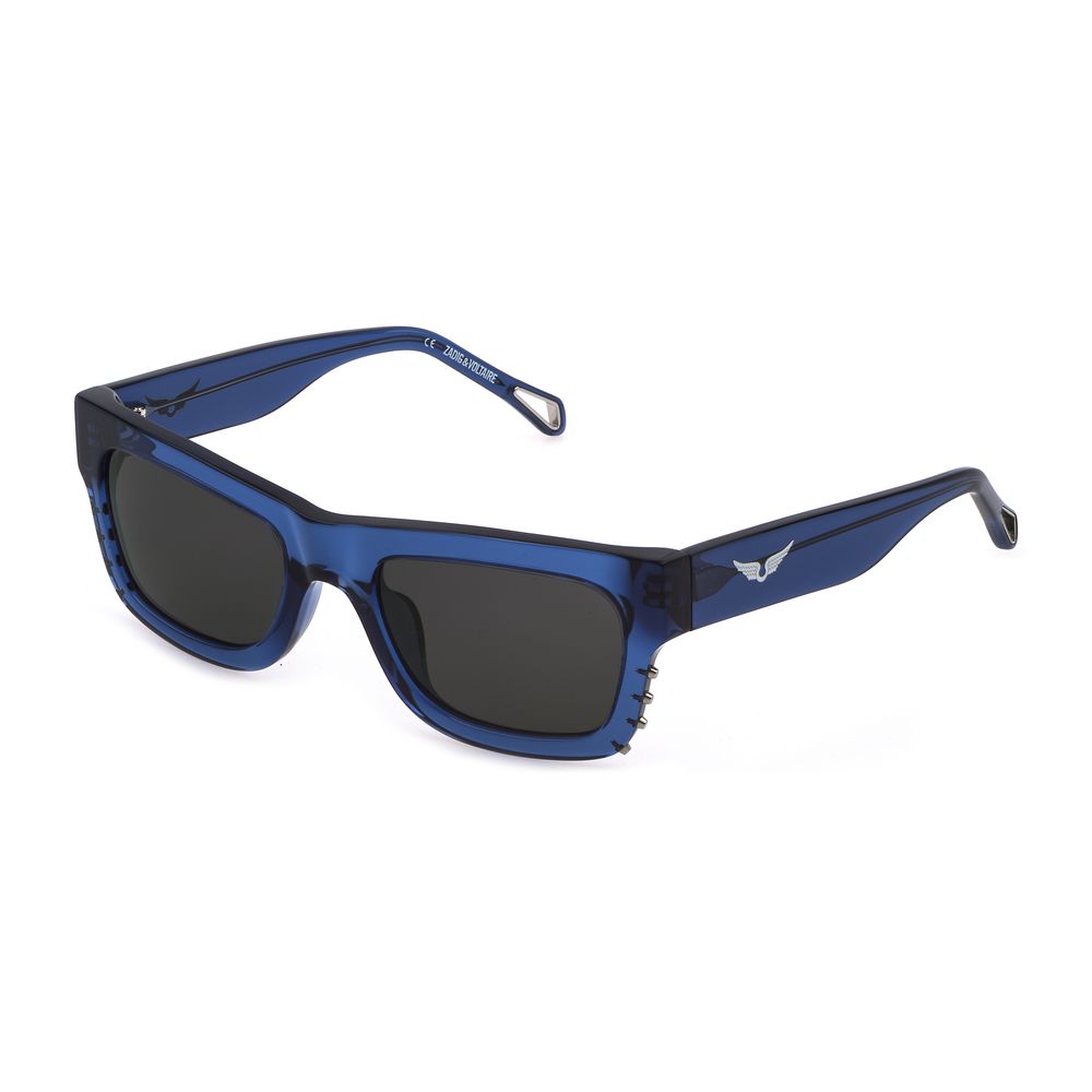Zadig & Voltaire Blue Acetate Sunglasses Zadig & Voltaire Dark Slate Gray