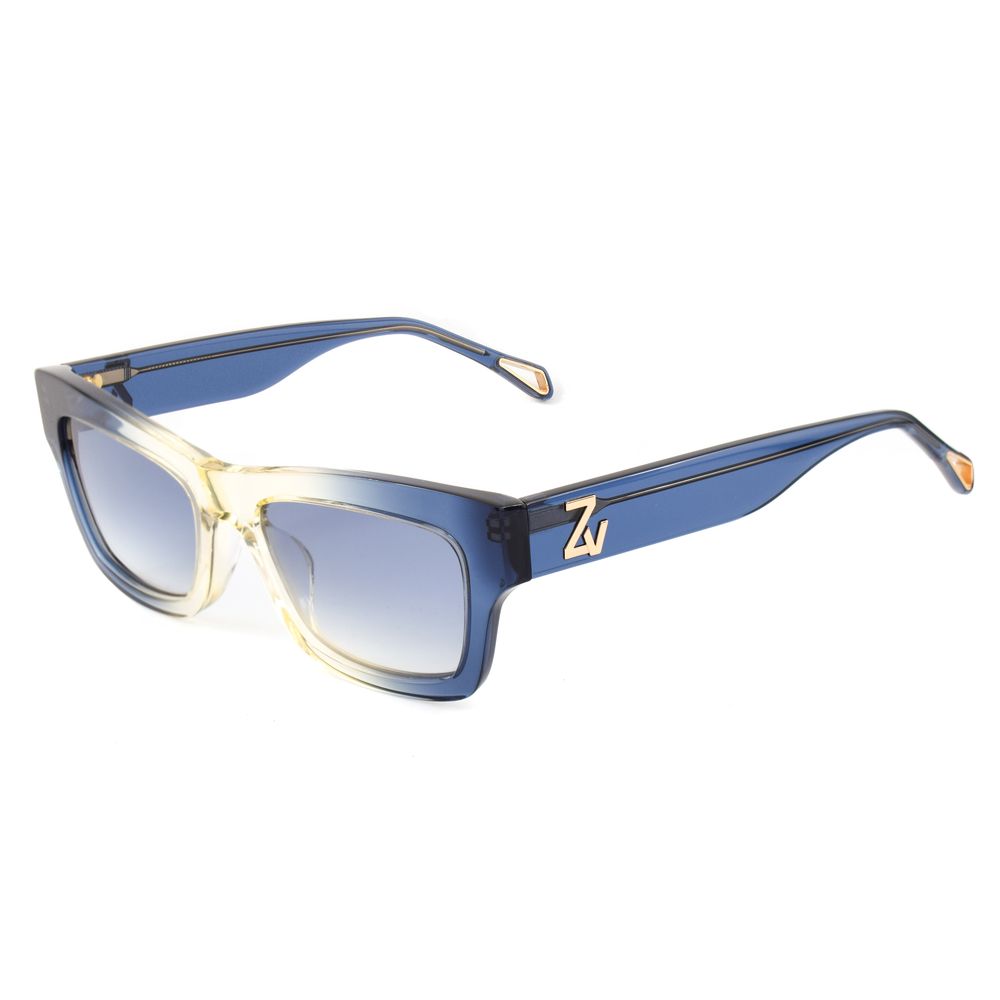 Zadig & Voltaire Blue Acetate Sunglasses Zadig & Voltaire Light Slate Gray