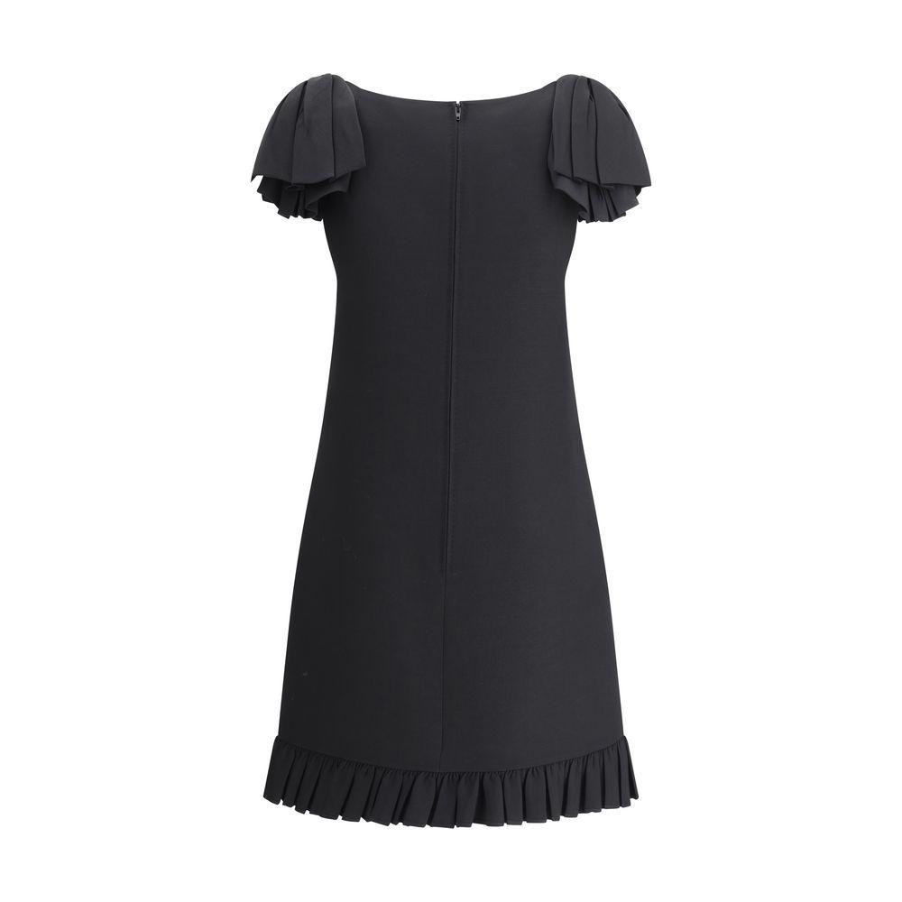 Valentino Mini Dress with bows Valentino Dark Slate Gray