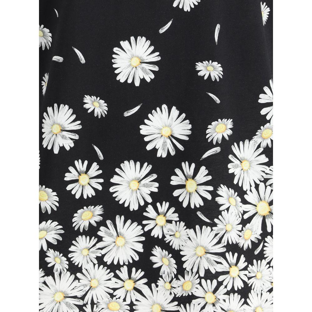 Moschino Daisies T-Shirt Moschino Dark Slate Gray
