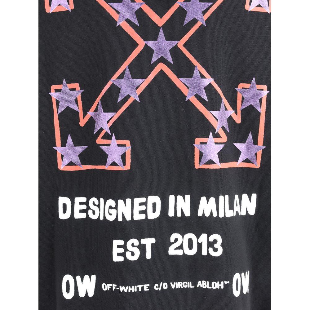 Off-White Star Arrow Skate Hoodie Off-White Dark Slate Gray