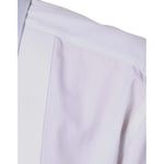 Dolce & Gabbana White Bib Cotton Poplin GOLD Formal Shirt TSH87332-37