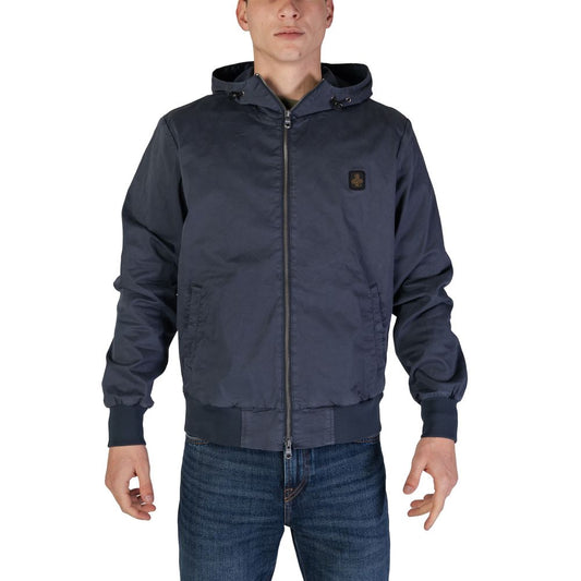 Refrigiwear Blue Cotton Jackets & Coat