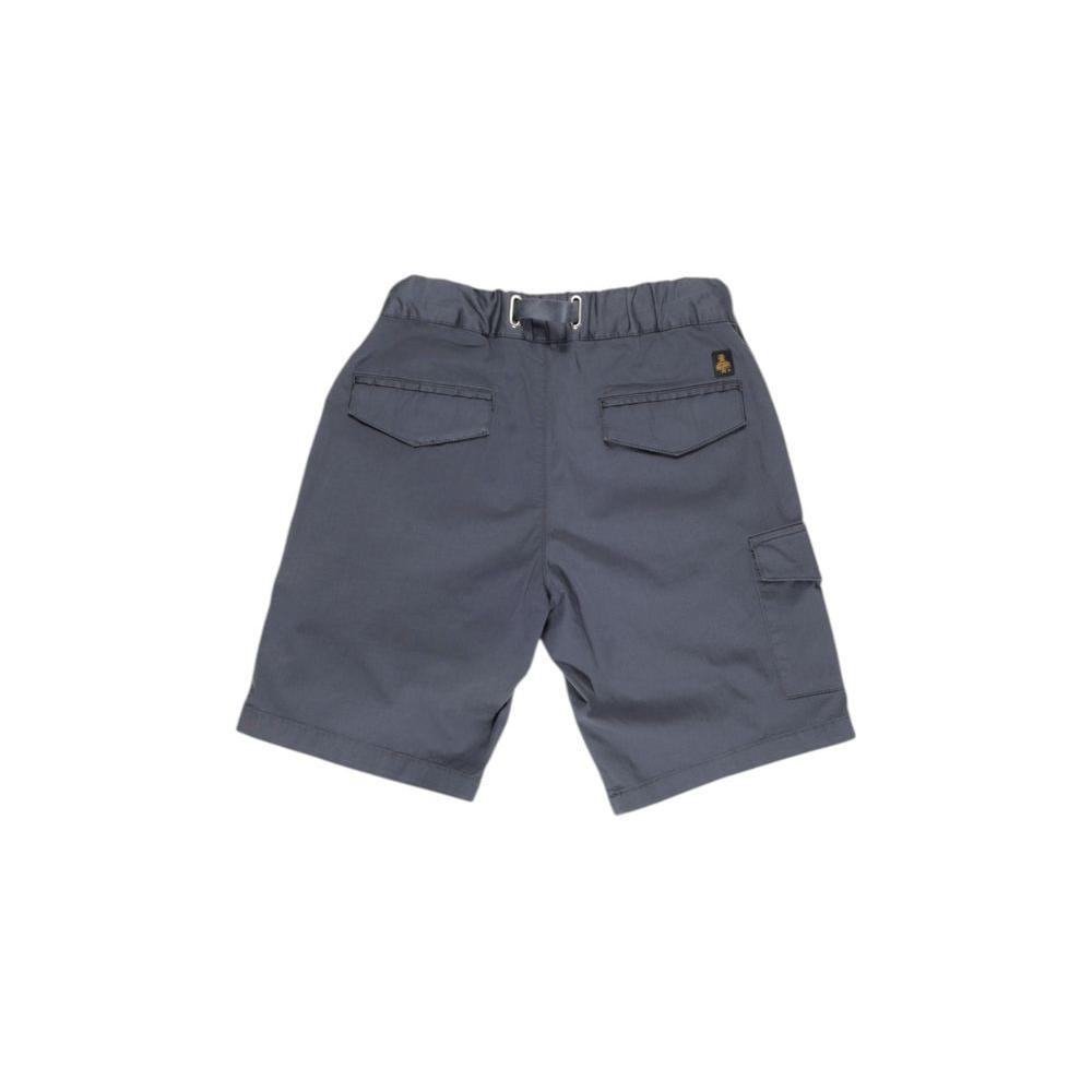 Refrigiwear Blue Cotton Bermuda
