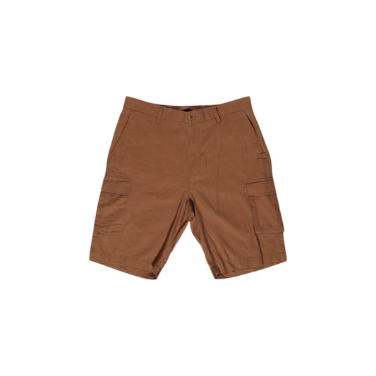 Hamaki-Ho Brown Linen Bermuda