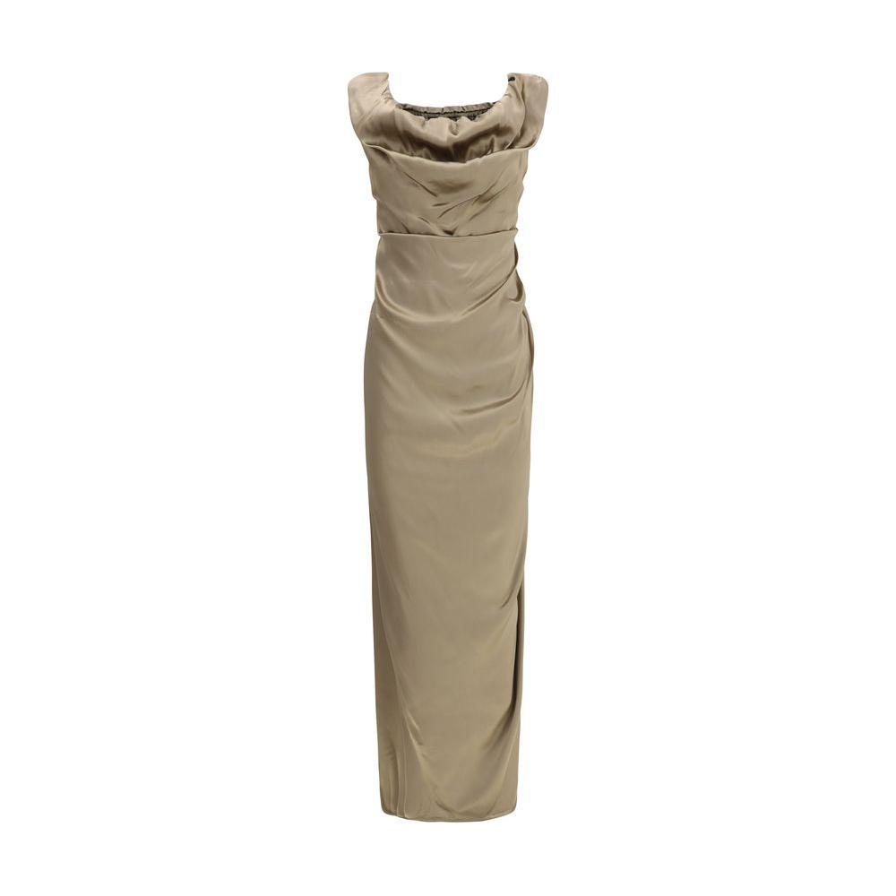 Vivienne Westwood Ginnie pencil Long Dress Vivienne Westwood Rosy Brown