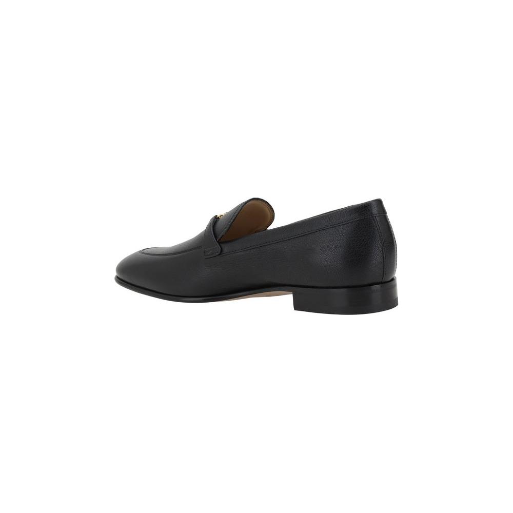 Valentino Garavani Leather Loafers Valentino Garavani Dark Slate Gray