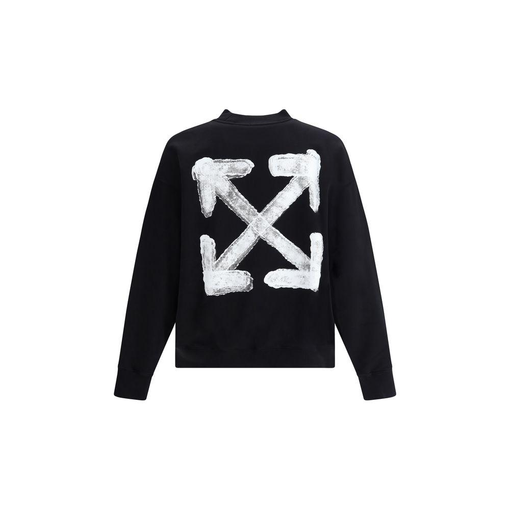 Off-White Spray Arrow Skate Sweatshirt Off-White Light Gray