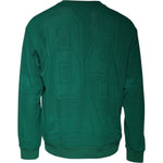 Dolce & Gabbana Green Logo Nylon Crew Neck Pullover Sweater