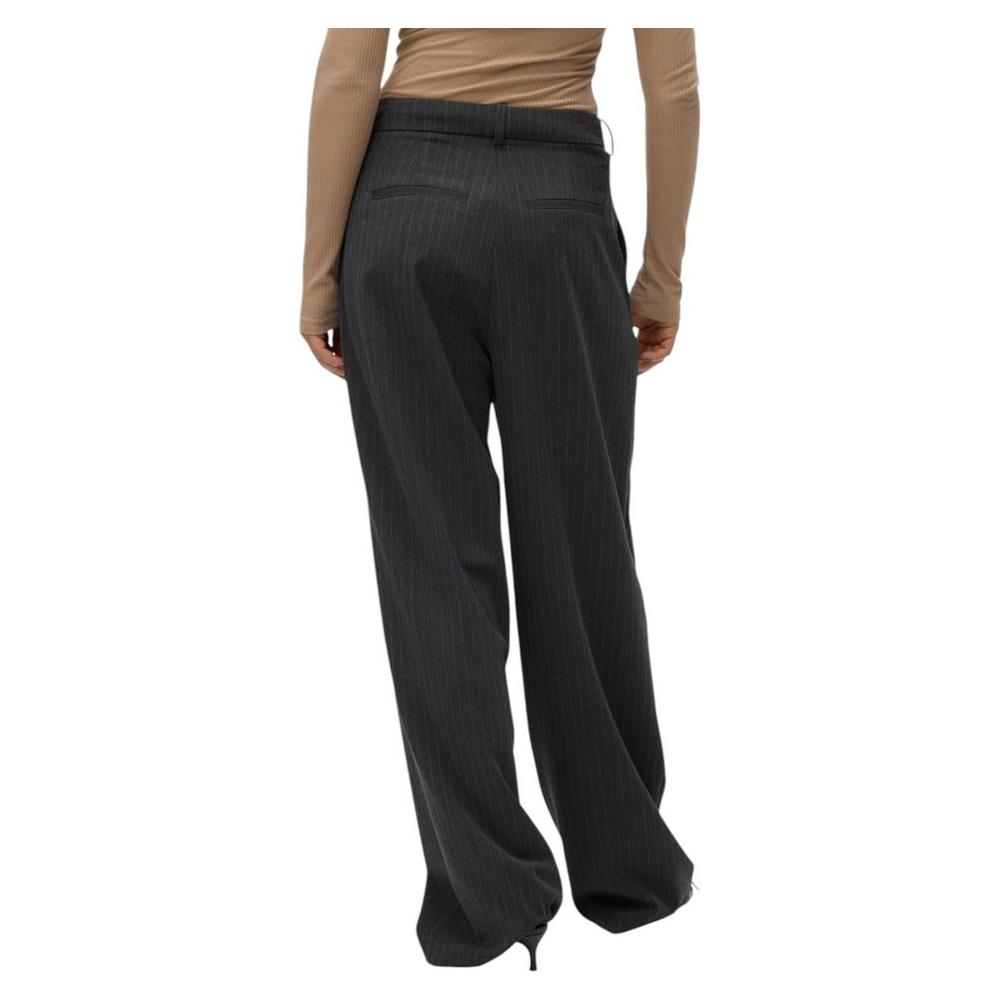Vero Moda Gray Polyester Jeans & Pant