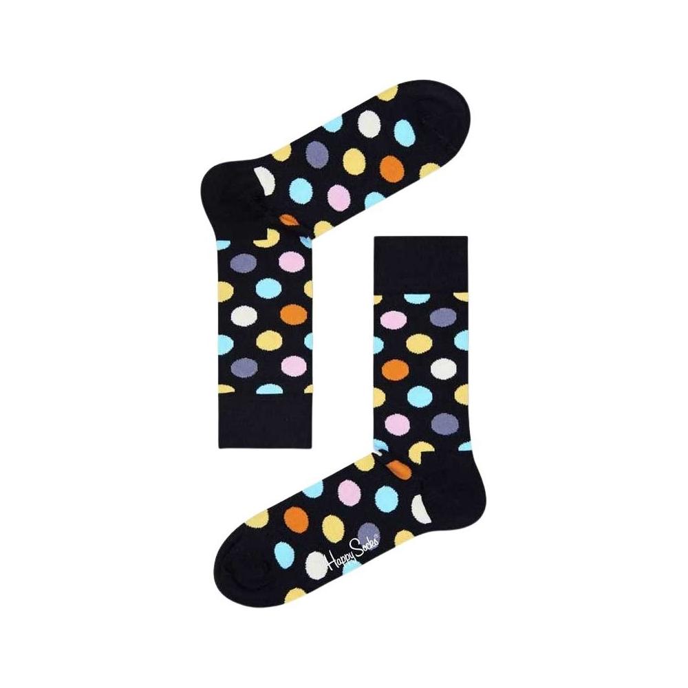 Happy Socks Black Cotton Sock
