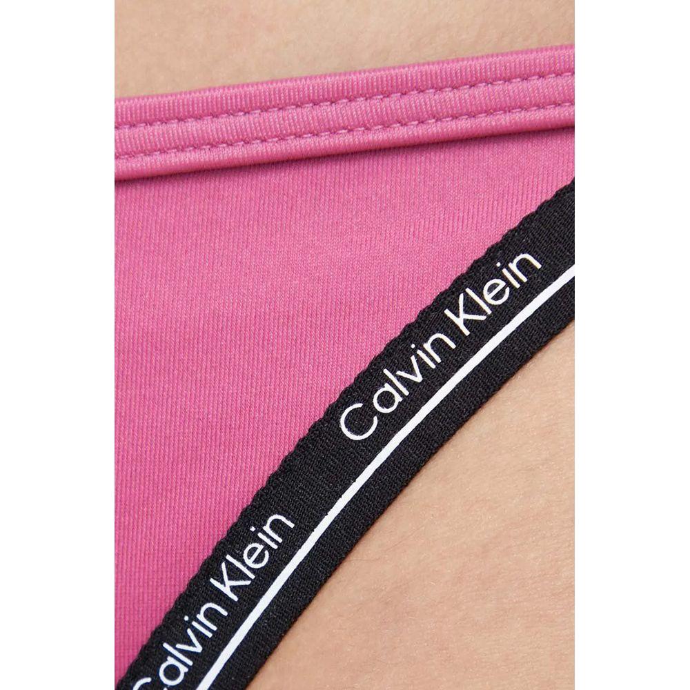 Calvin Klein Jeans Pink Polyester SwimwearDiscover the String Side Tie bikini bottom for women by Calvin Klein Jeans, an essential piece for your summer wardrobe. Made from 78% polyamide and 22% elastane, this bottom offers a great fit and comfort, perfec