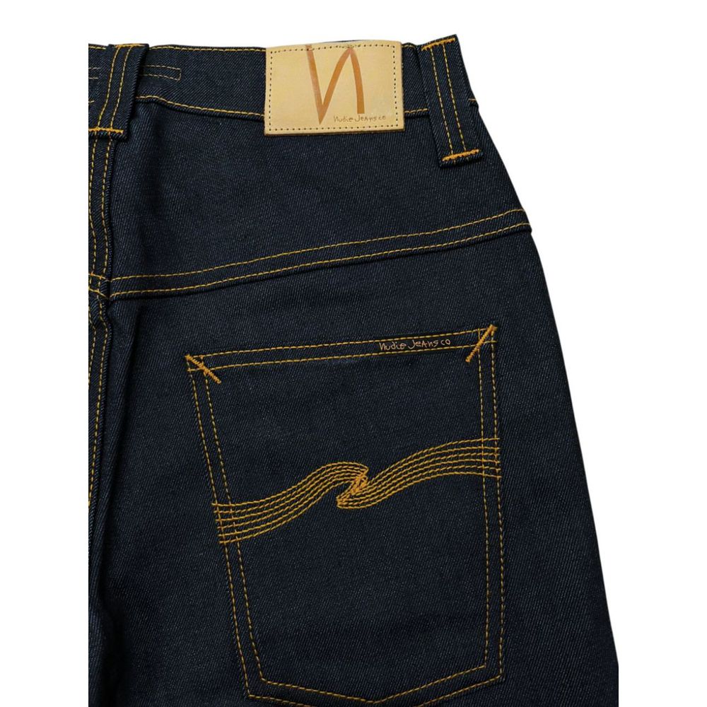 Nudie Jeans Blue Cotton Women Jeans Nudie Jeans Black