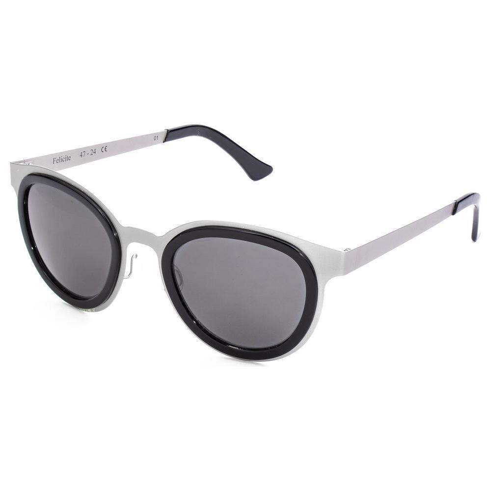 LGR Gray Stainless Steel Sunglasses