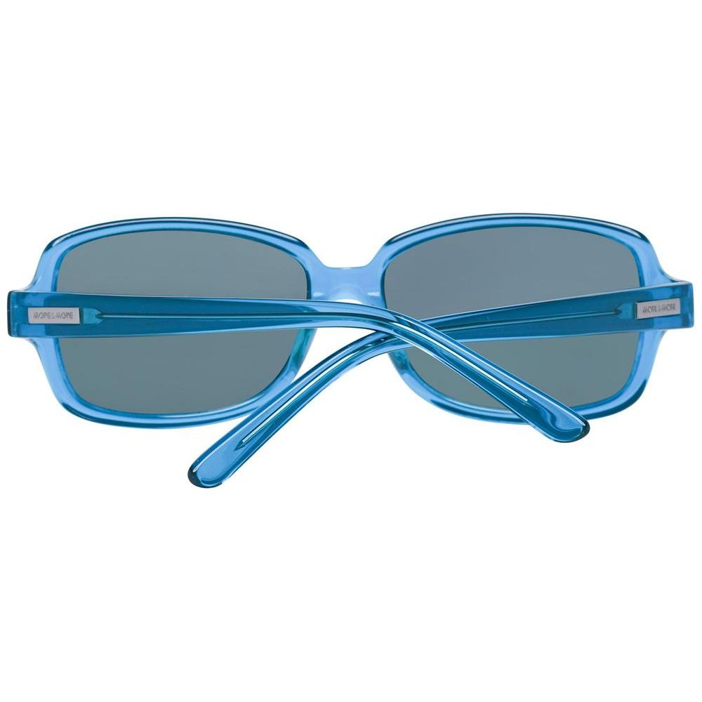 More & More Blue Plastic Sunglasses More & More Slate Gray