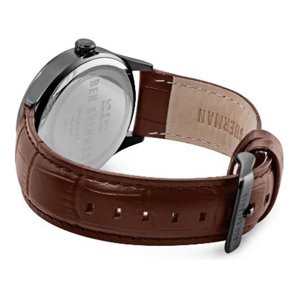 Ben Sherman Brown Leather Dress Watch