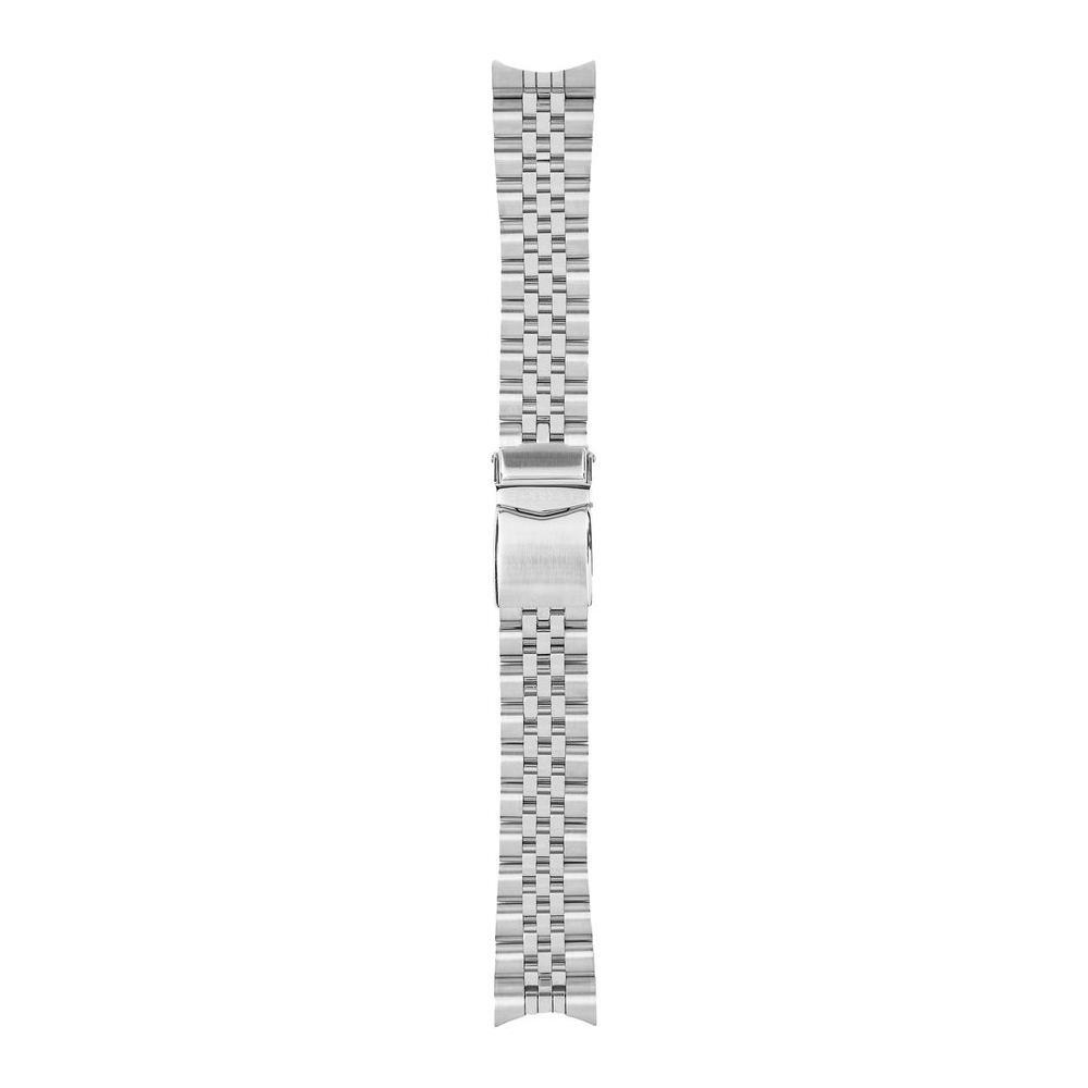 Bobroff Silver Stainless Steel Watch