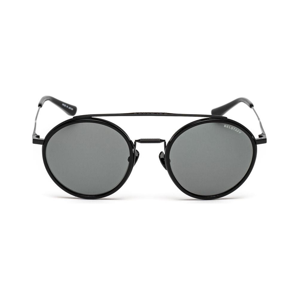Belstaff Black Titanium Sunglasses Belstaff Slate Gray