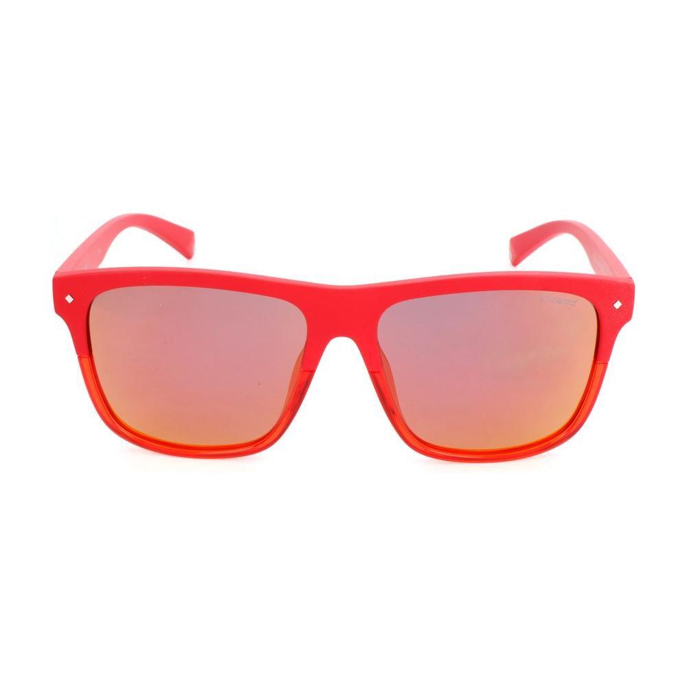 Polaroid Orange Resin Sunglasses