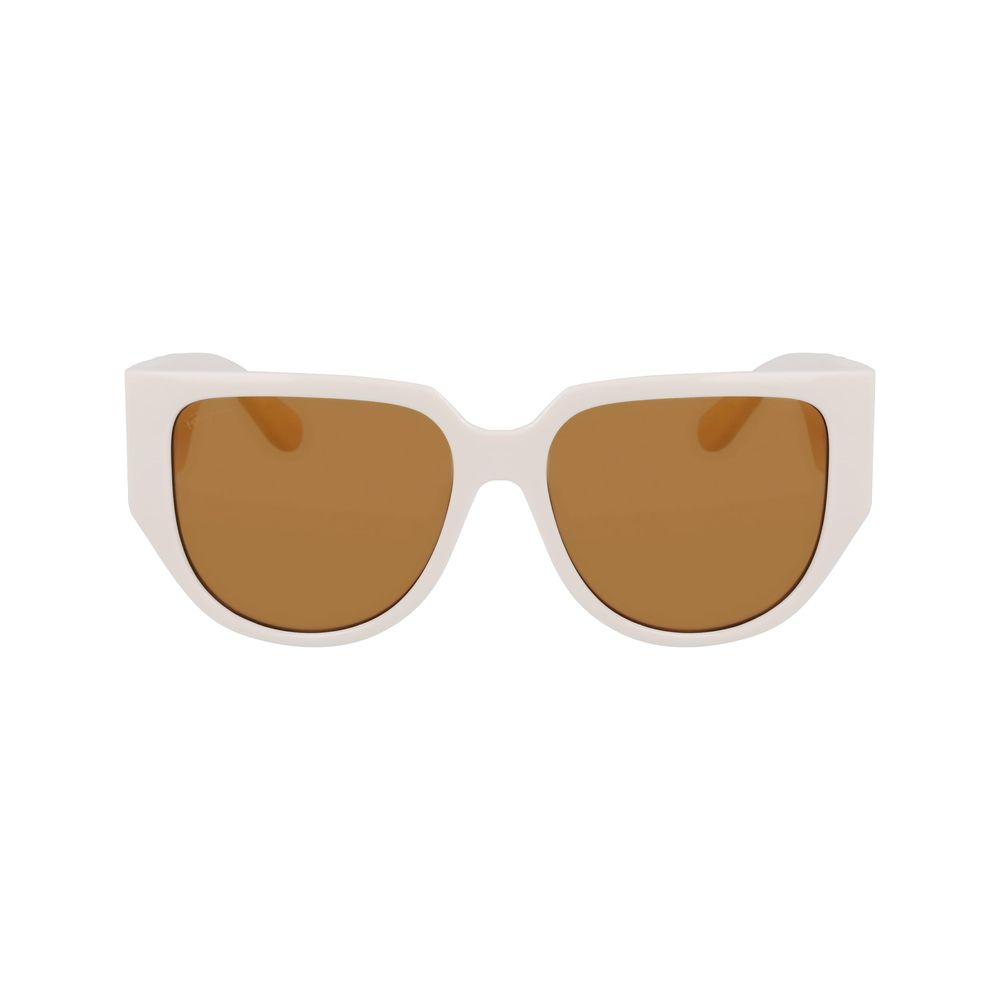 Ferragamo White Bio Injected Sunglasses Ferragamo Sienna