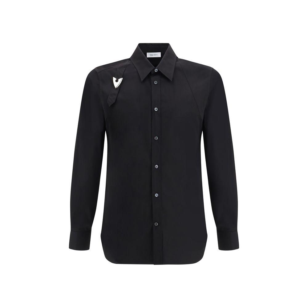 Alexander McQueen Buckle Shirt Alexander McQueen Black
