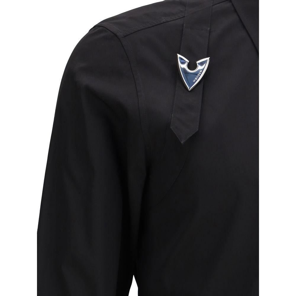Alexander McQueen Buckle Shirt Alexander McQueen Black
