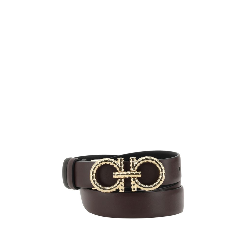 Ferragamo Reversible Belt Ferragamo Dark Slate Gray