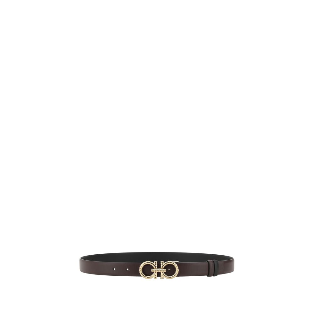 Ferragamo Reversible Belt Ferragamo Dark Slate Gray