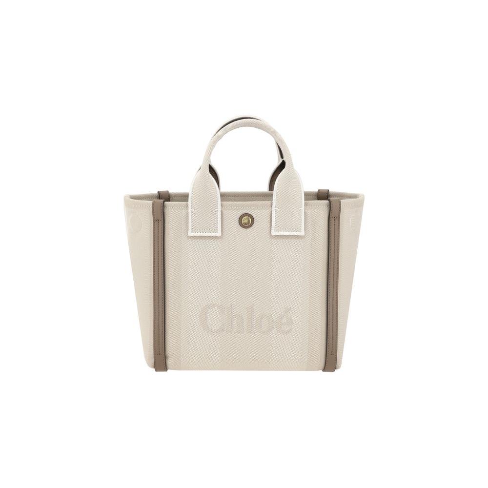 Chloé Carry Tote Bag Chloé Light Gray
