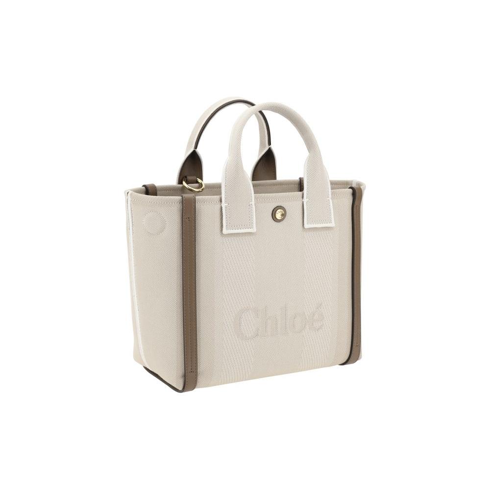 Chloé Carry Tote Bag Chloé Light Gray