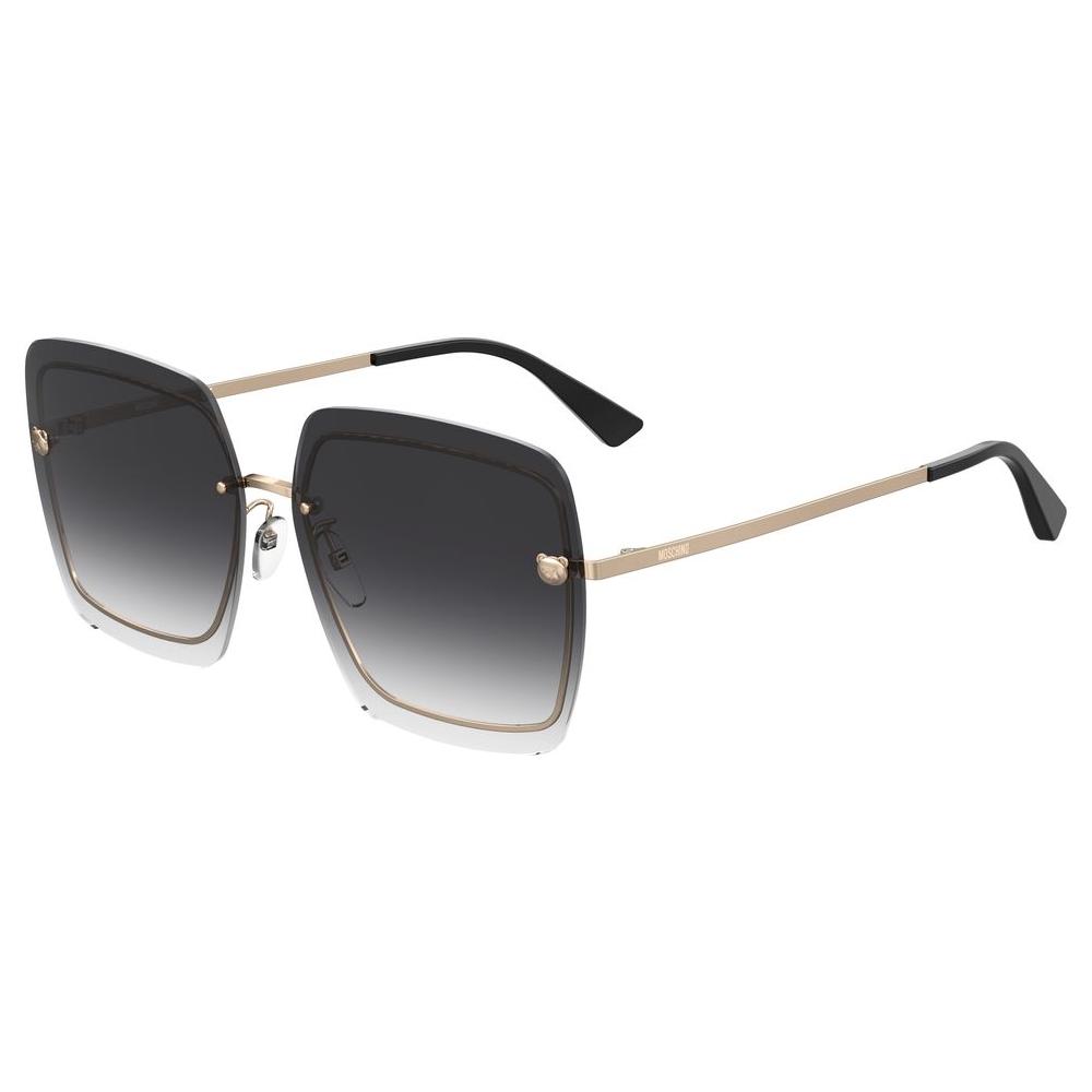 Moschino Gray Metal Sunglasses Moschino Dark Slate Gray