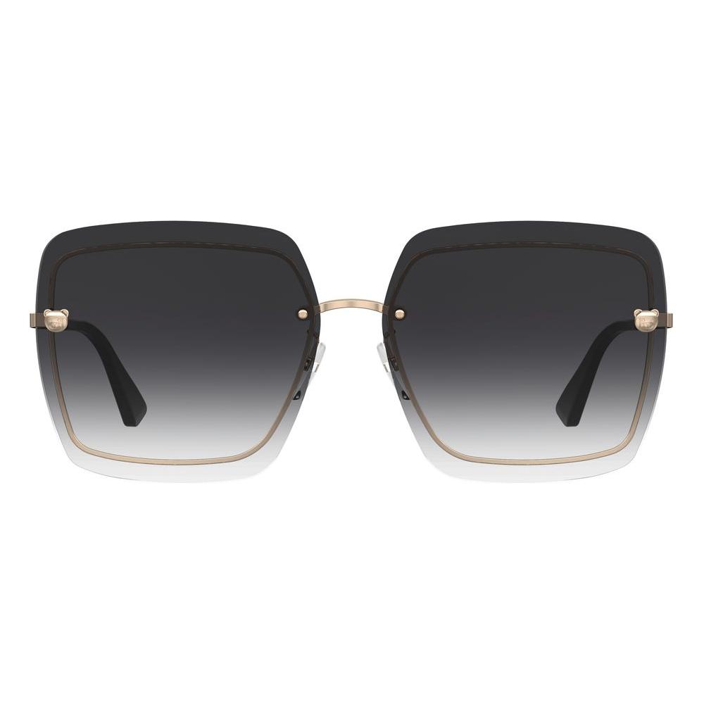 Moschino Gray Metal Sunglasses Moschino Dark Slate Gray