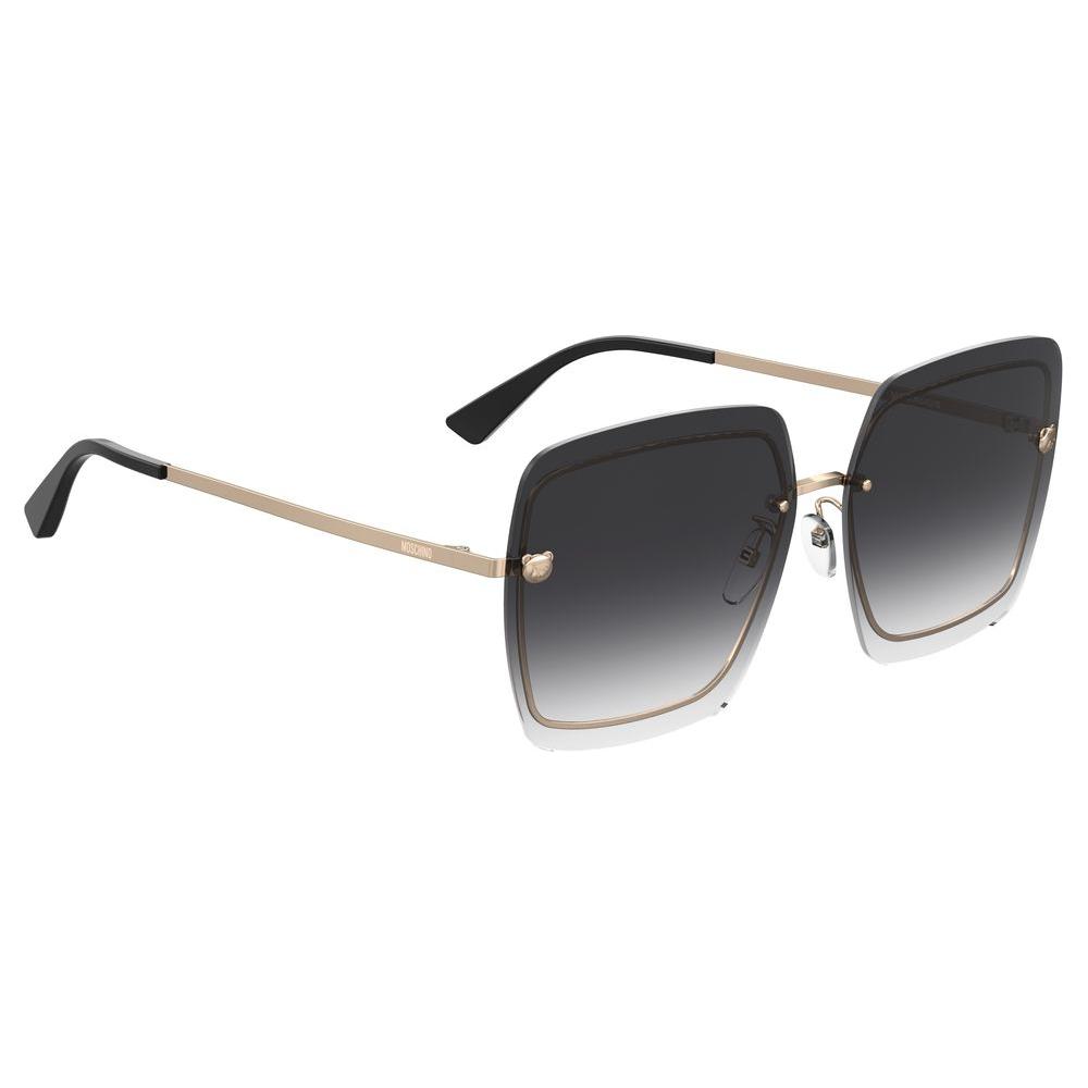 Moschino Gray Metal Sunglasses Moschino Dark Slate Gray