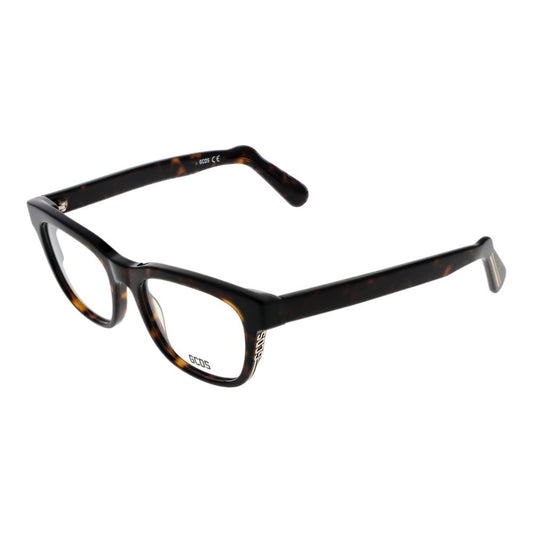 GCDS Brown Unisex Glasses Frame