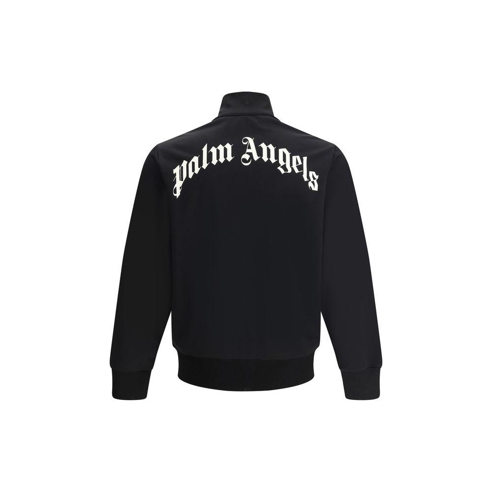 Palm Angels Logo Sweatshirt Palm Angels Black