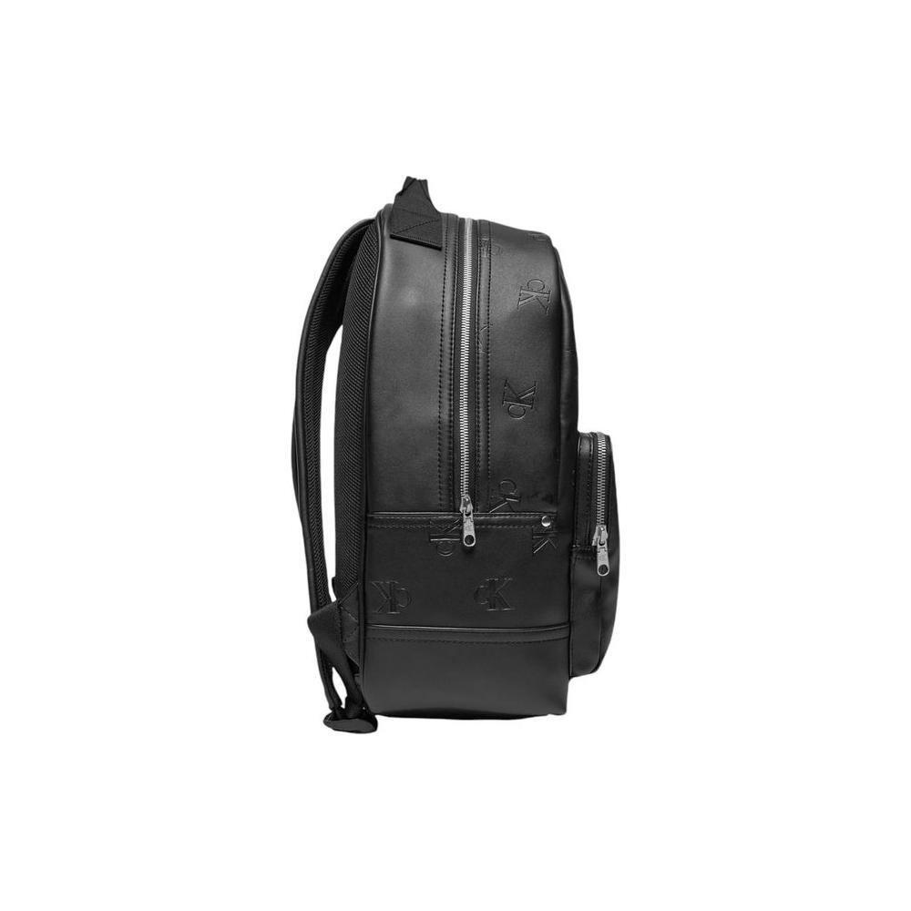 Calvin Klein Jeans Black Polyethylene Backpack CAKLJE-15667100009