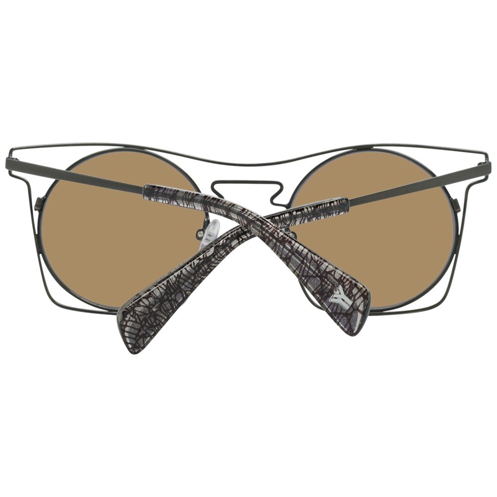 Yohji Yamamoto Black Men Sunglasses Yohji Yamamoto Rosy Brown