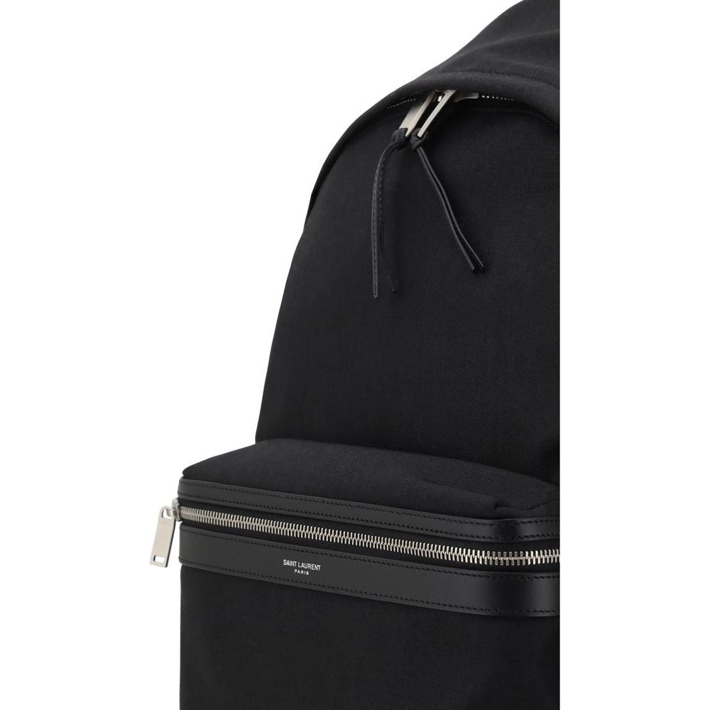 Saint Laurent City Backpack Saint Laurent Dark Slate Gray