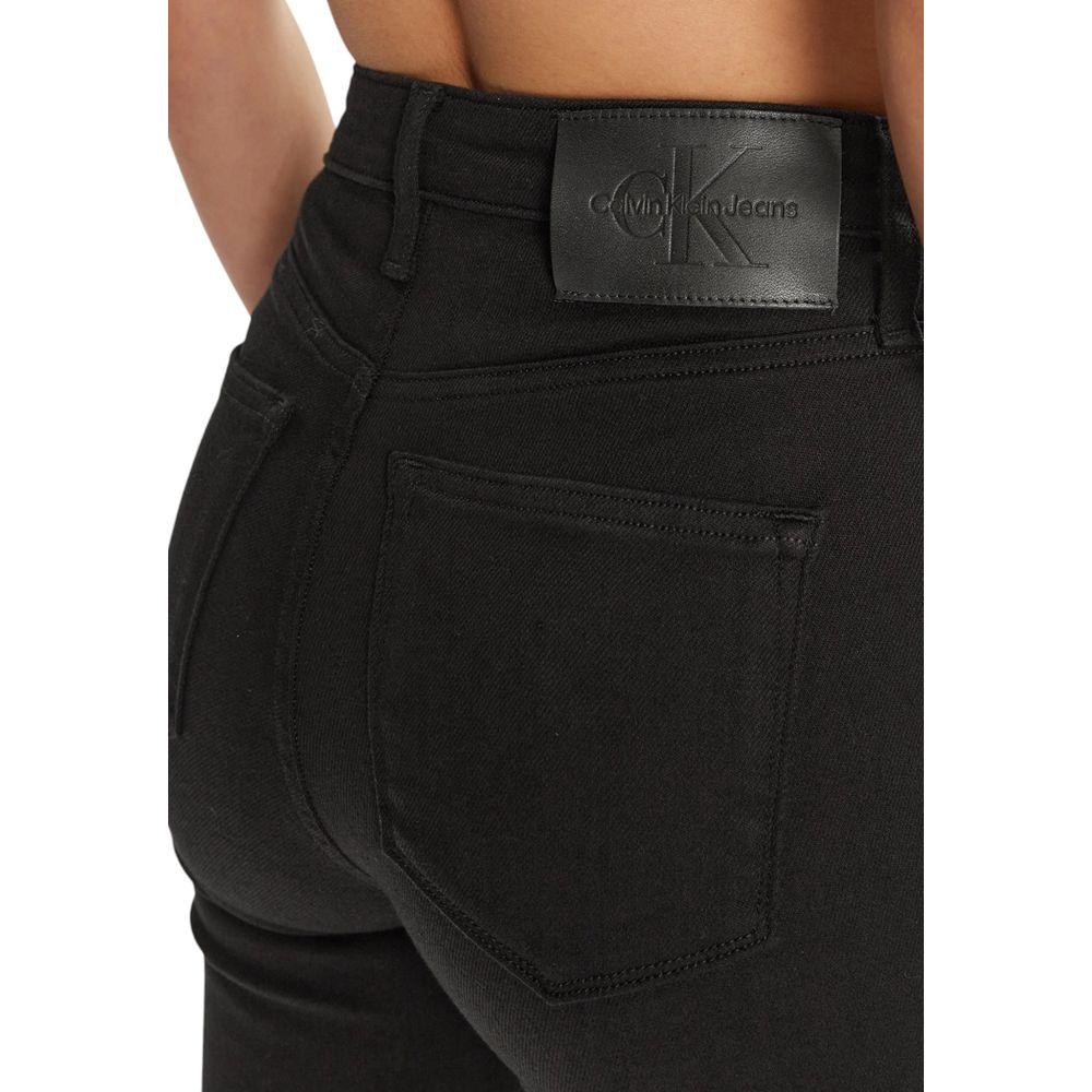 Calvin Klein Jeans Black Cotton Jeans & Pant Calvin Klein Jeans Black