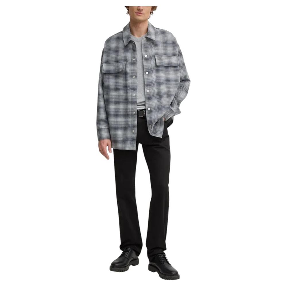 Calvin Klein Jeans Black Cotton Jeans & Pant Calvin Klein Jeans Dark Slate Gray