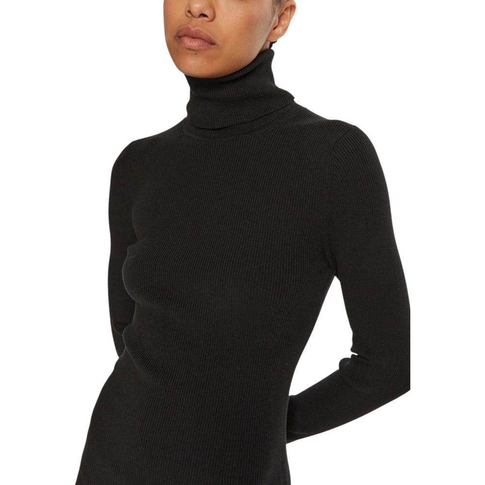 Calvin Klein Jeans Black Cotton Dress Calvin Klein Jeans Black