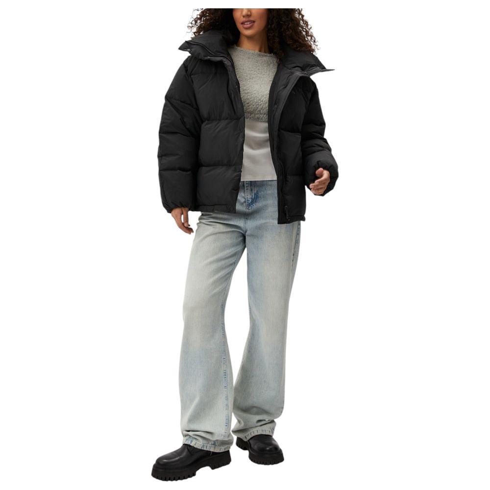 Calvin Klein Jeans Black Polyester Jackets & Coat Calvin Klein Jeans Black