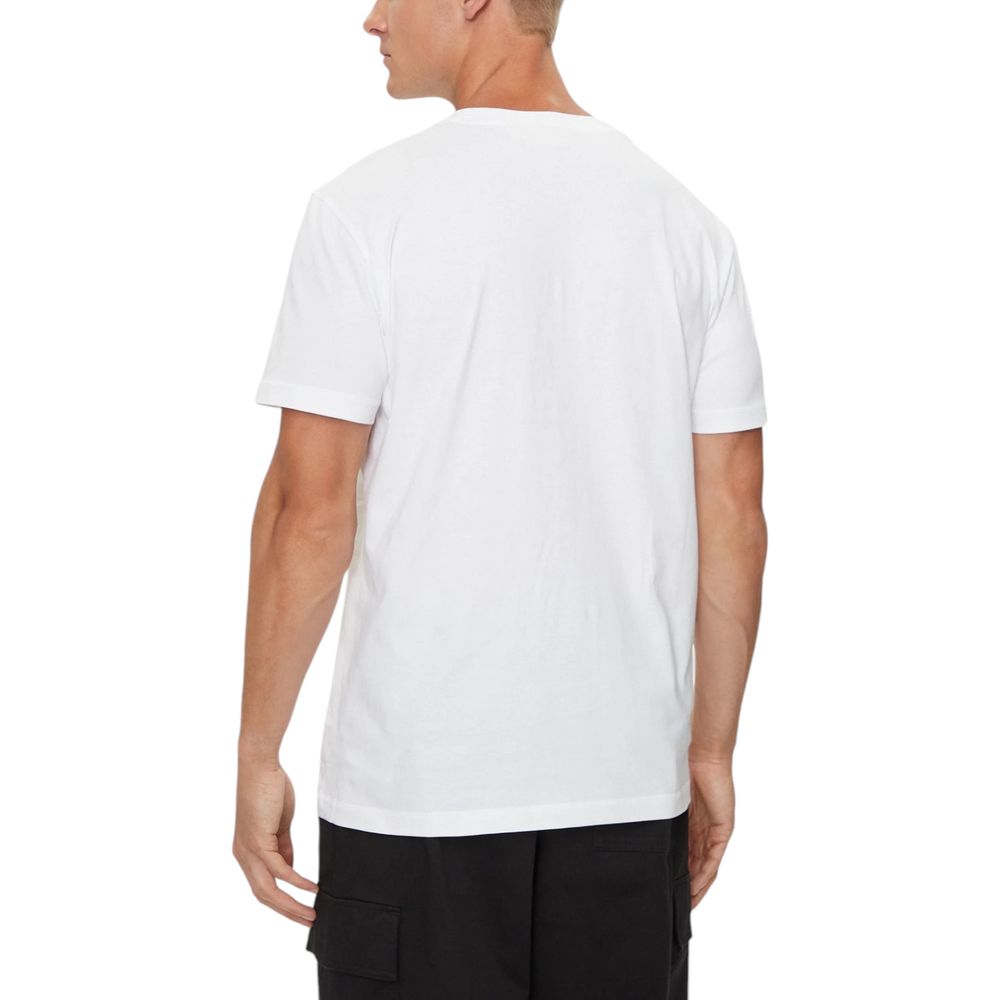 Calvin Klein Jeans White Recycled Cotton T-Shirt