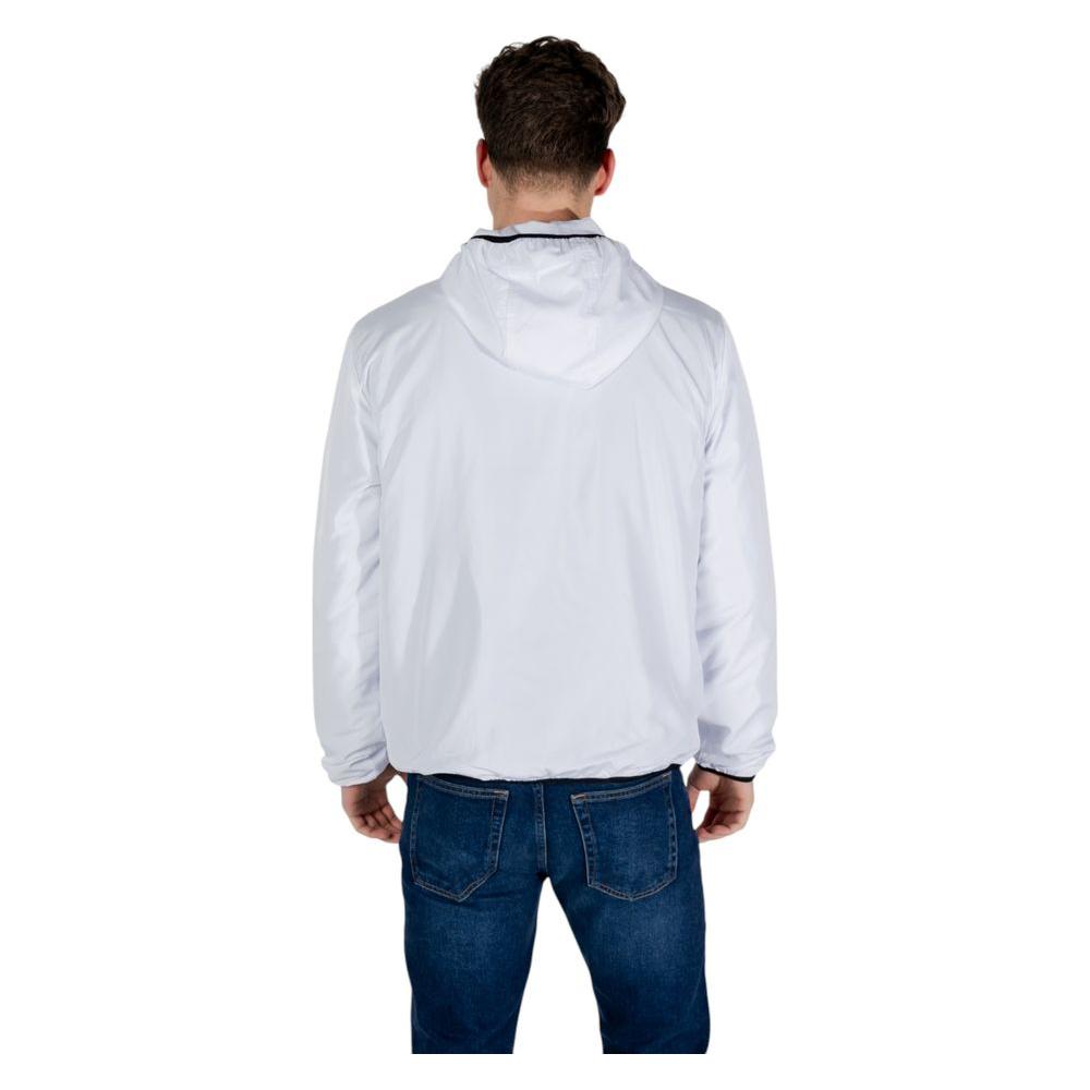 EA7 Emporio Armani White Polyester Jacket
